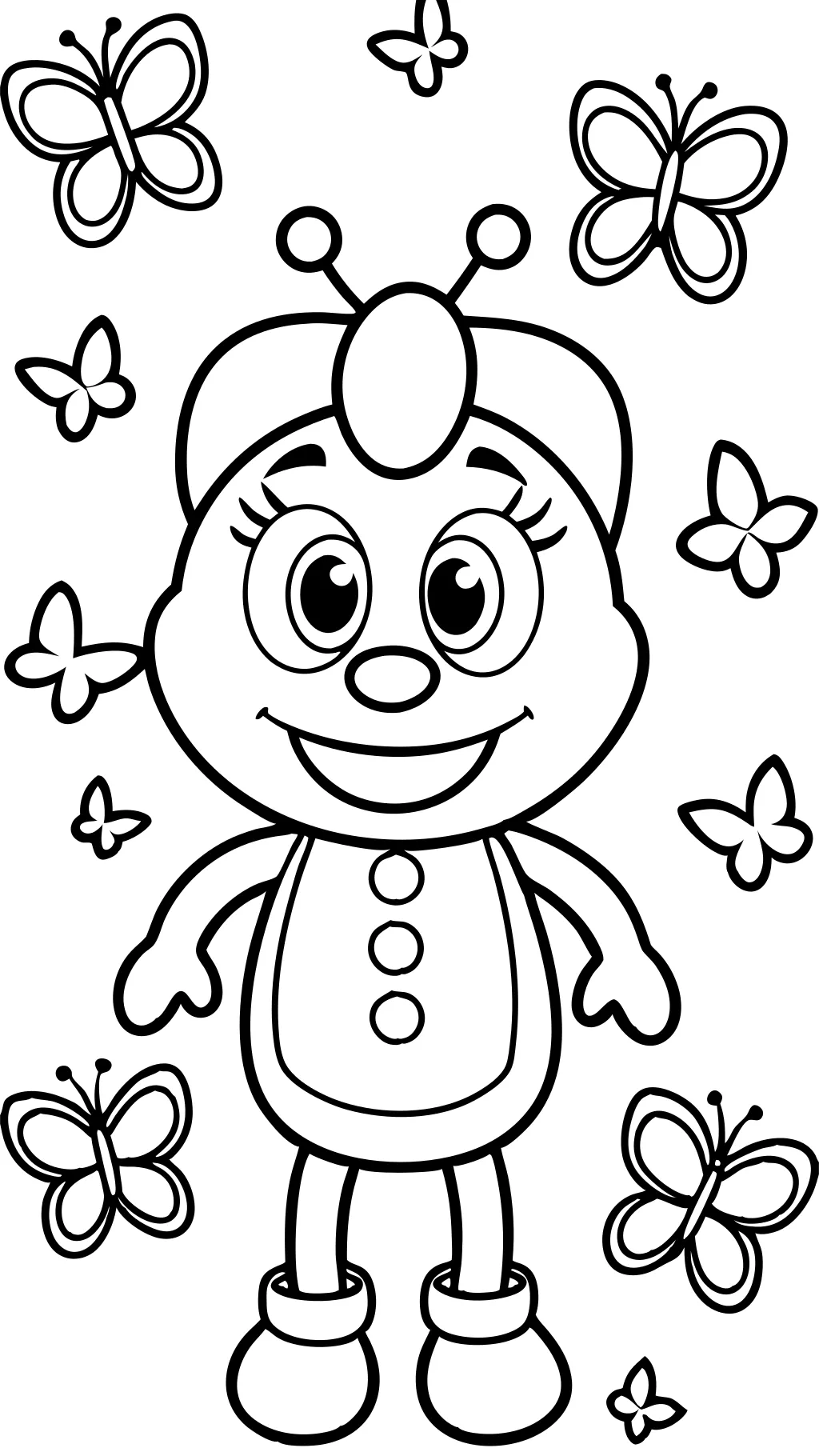 bingo bluey coloring pages